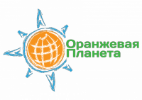 Logo оранжевая планета
